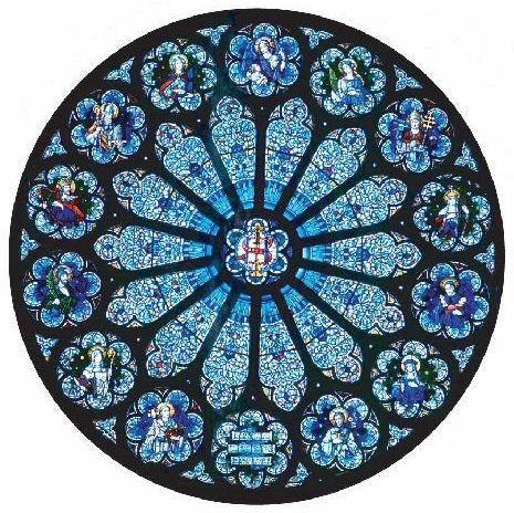 the-north-rose-window-of-notre-dame-paris-has-at-its-center-the-blessed-virgin-mary-and-christ-child-in-majesty-surrounded-by-prophets-and-saints